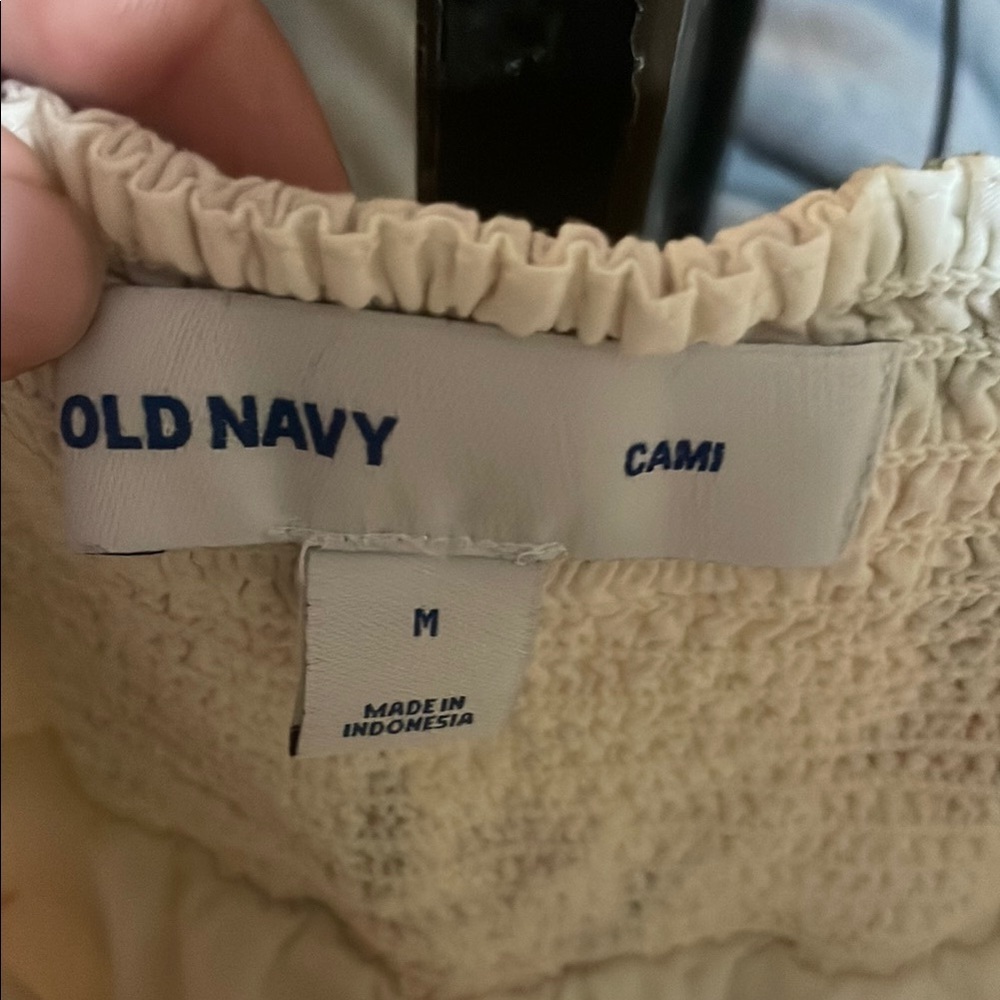 Old Navy Thin Straps White Floral Mini Dress - Picture 4 of 6